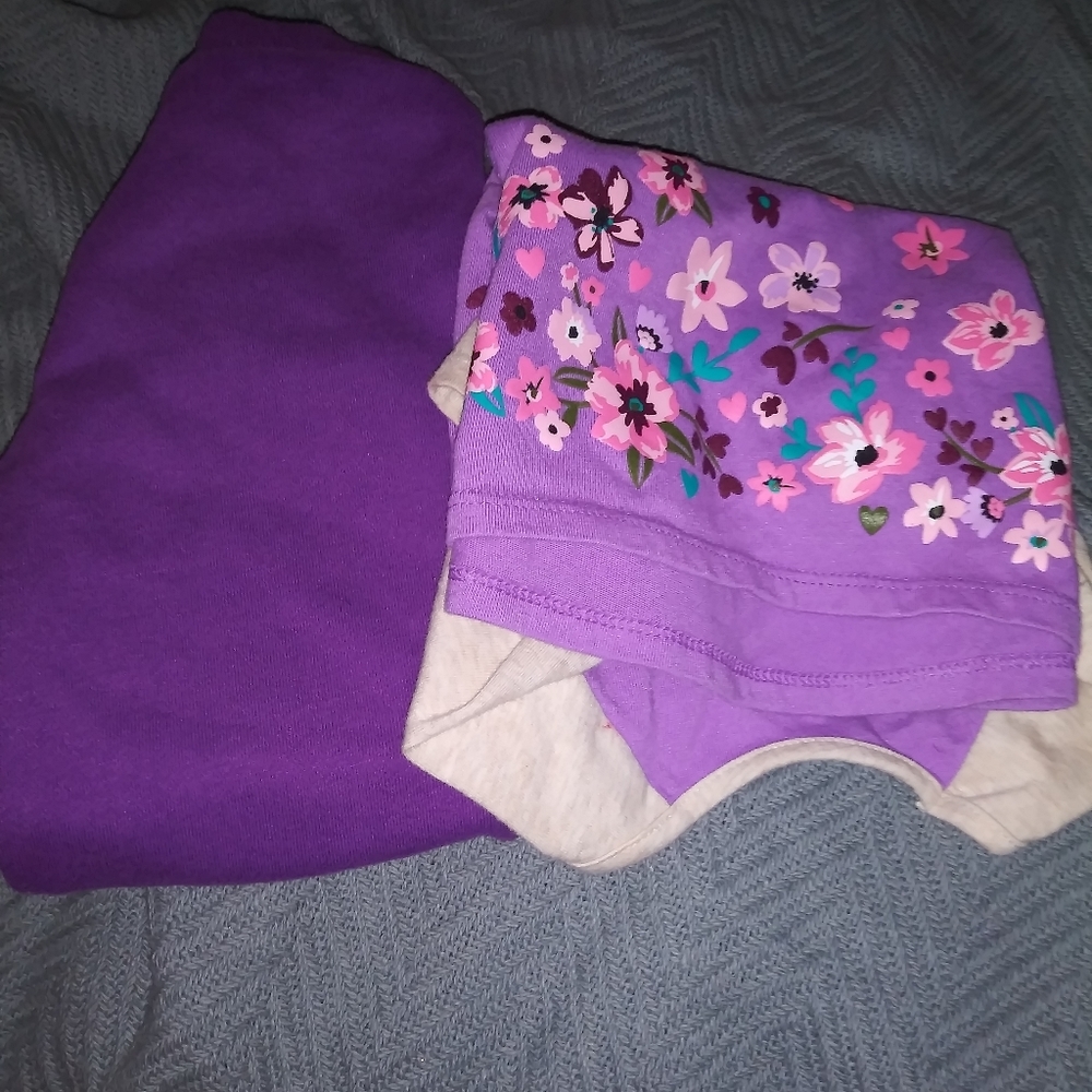 Purple outfit